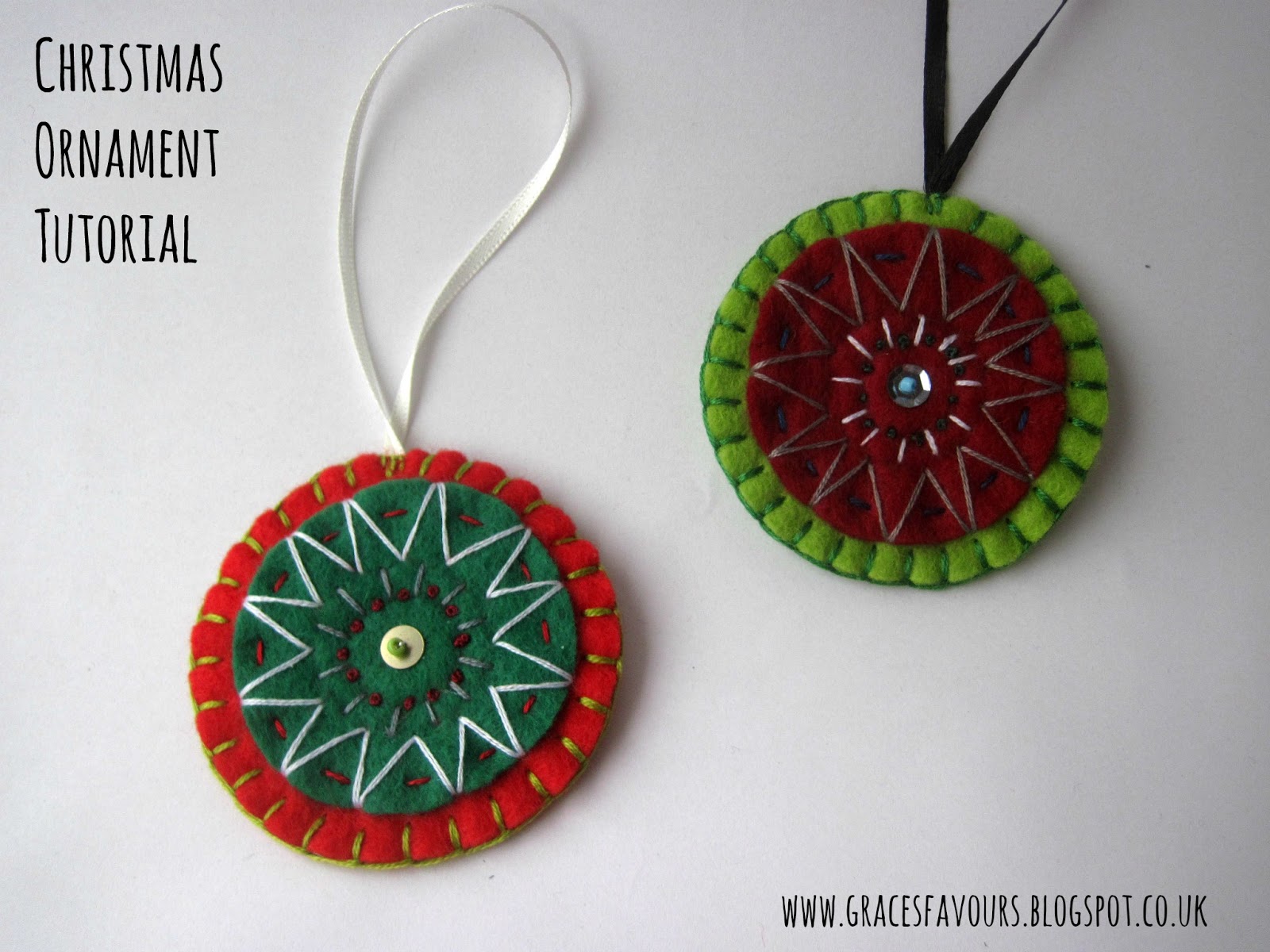 grace 39 s favours craft adventures how to make an easy radio christmas ornament