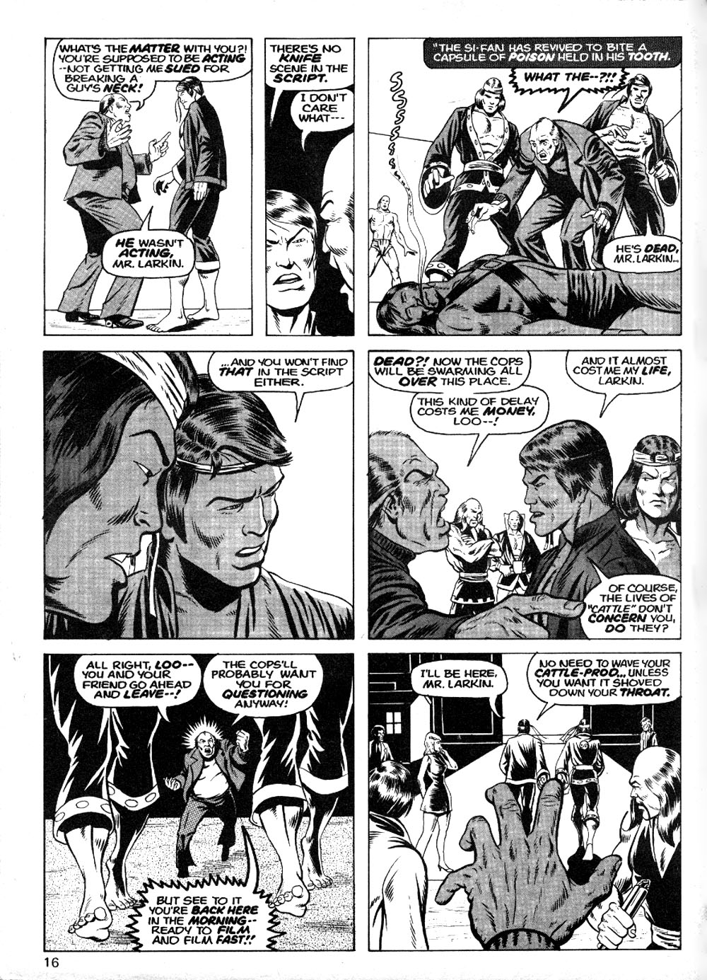 Read online The Deadly Hands of Kung Fu comic -  Issue #5 - 16