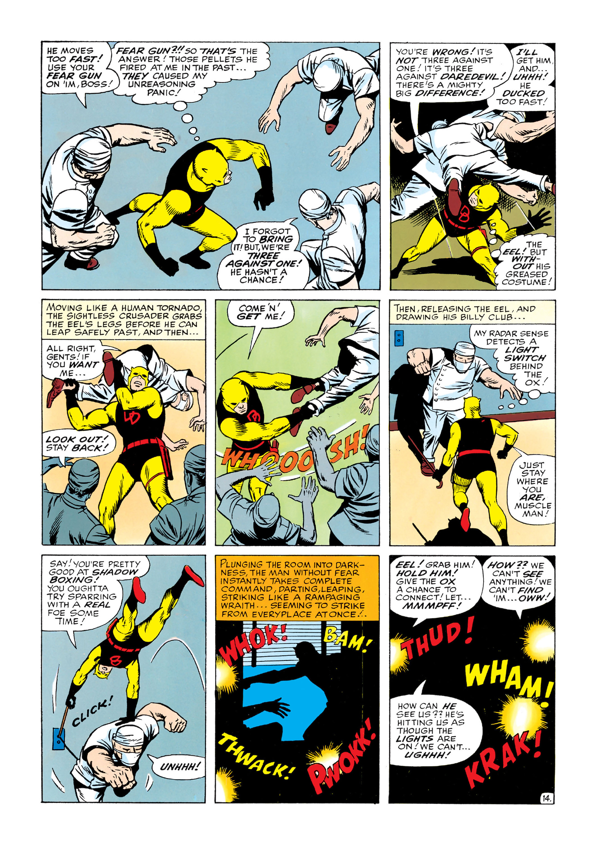 Read online Daredevil (1964) comic -  Issue #6 - 15