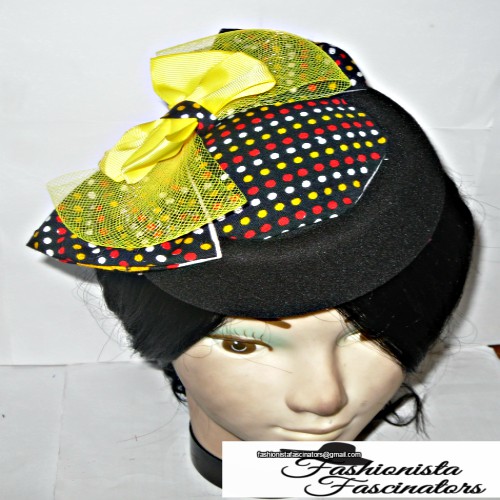Fashionista Fascinators African Print