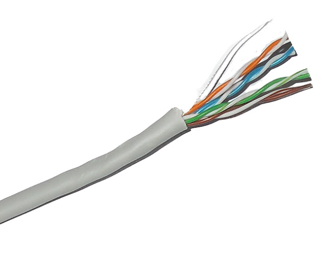 Dây cáp mạng cat5e, dây cáp mạng cat6e giá 2k/m, thiết bị mạng giá rẻ