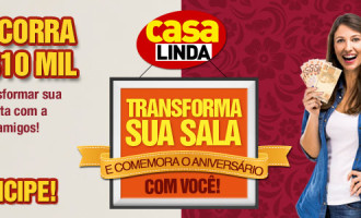 Participar promoção Aniversário Revista Casa Linda