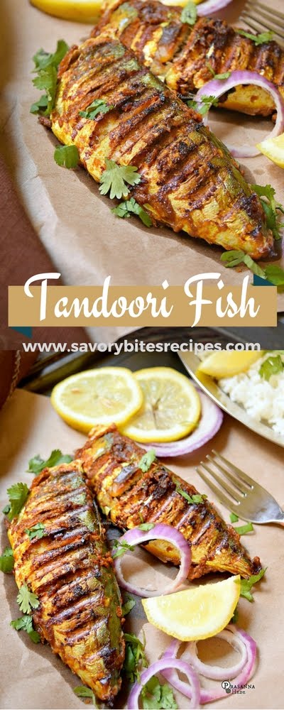 Tandoori Fish - Tikka Fish Recipe | Savory Bites Recipes - A Food Blog ...