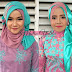 Model Hijab Wisuda 2 Warna