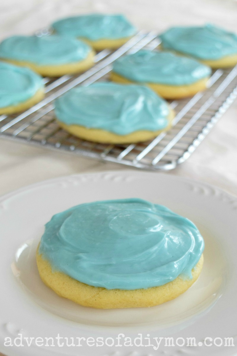 Soft and Chewy Sugar Cookies with Cream Cheese Frosting Adventures of