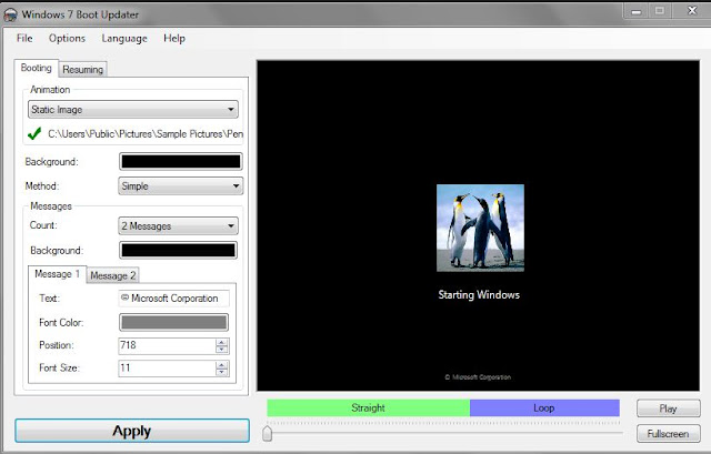 Cara Mengganti Animasi Boot Screen Starting Windows Pada Windows 7