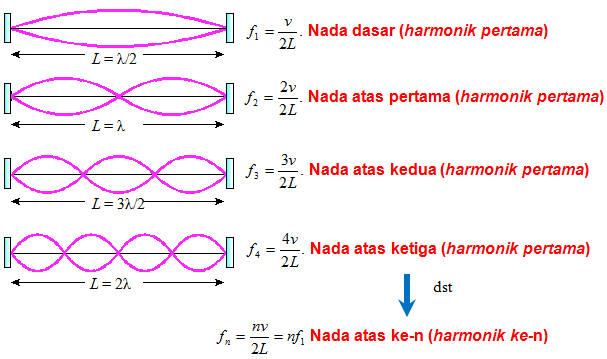 Gelombang Bunyi pada Dawai - Biology Page