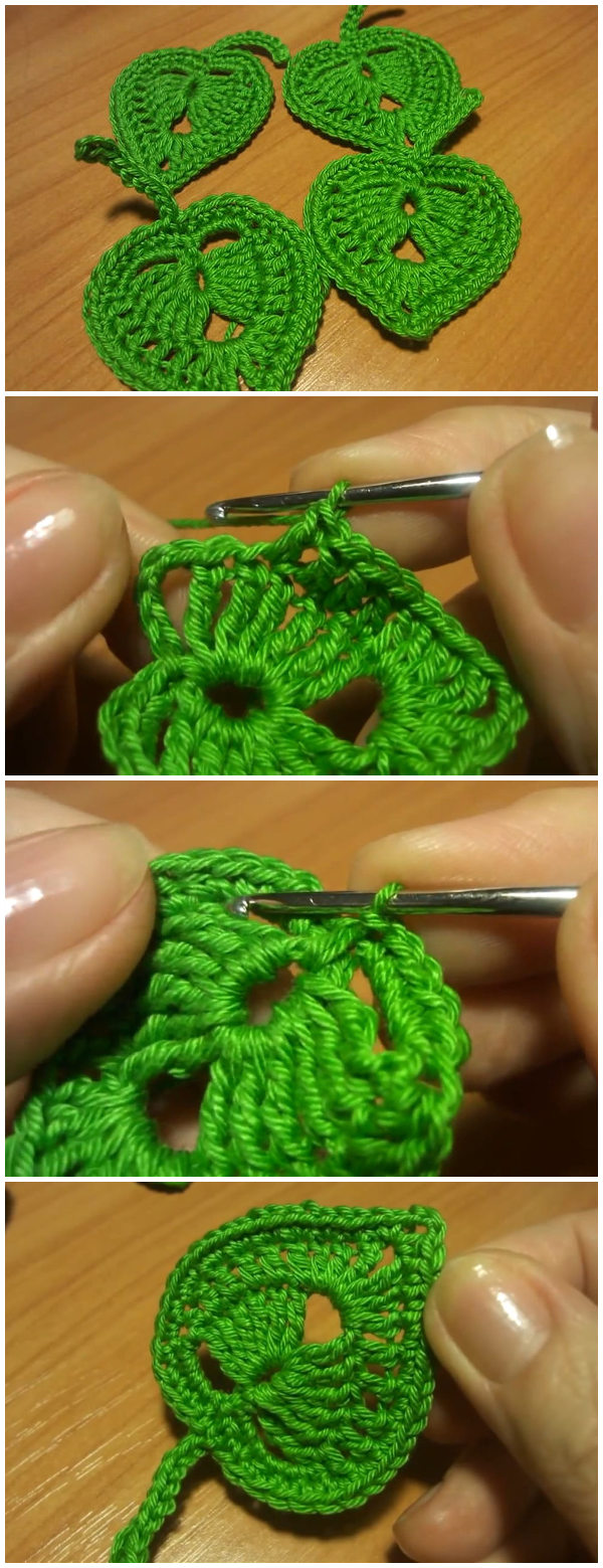 How To Crochet Leaves