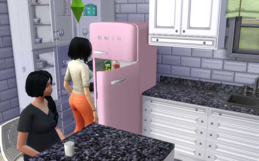 My Sims 4 Blog TS3 Fridge Conversion by WestwoodSims