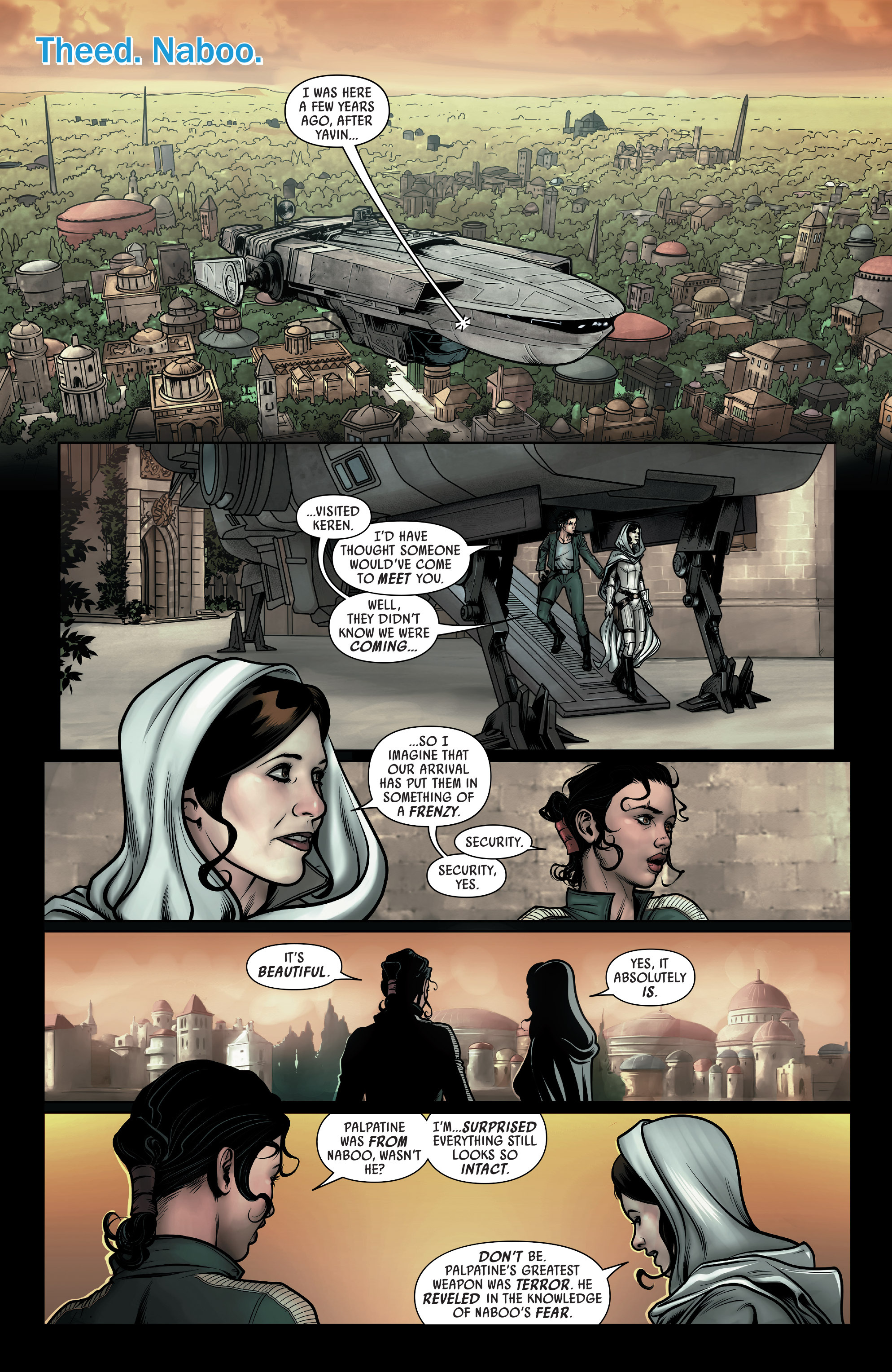 Read online Journey to Star Wars: The Force Awakens - Shattered Empire comic -  Issue #2 - 18