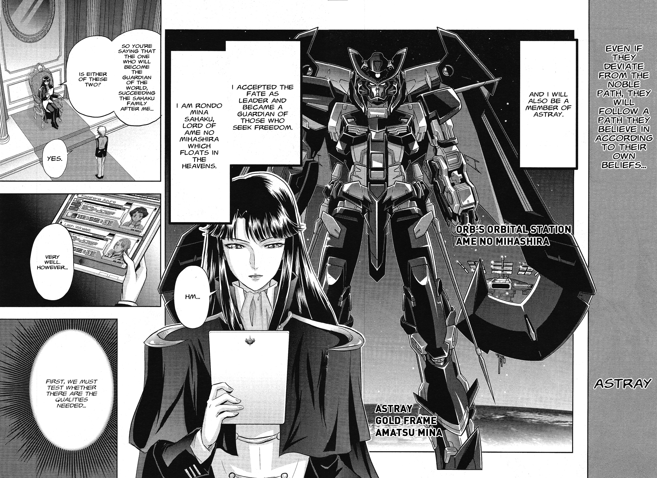 Gundam Seed Astray Tenkuu No Seijo Chapter 0 Prologue Mangahasu