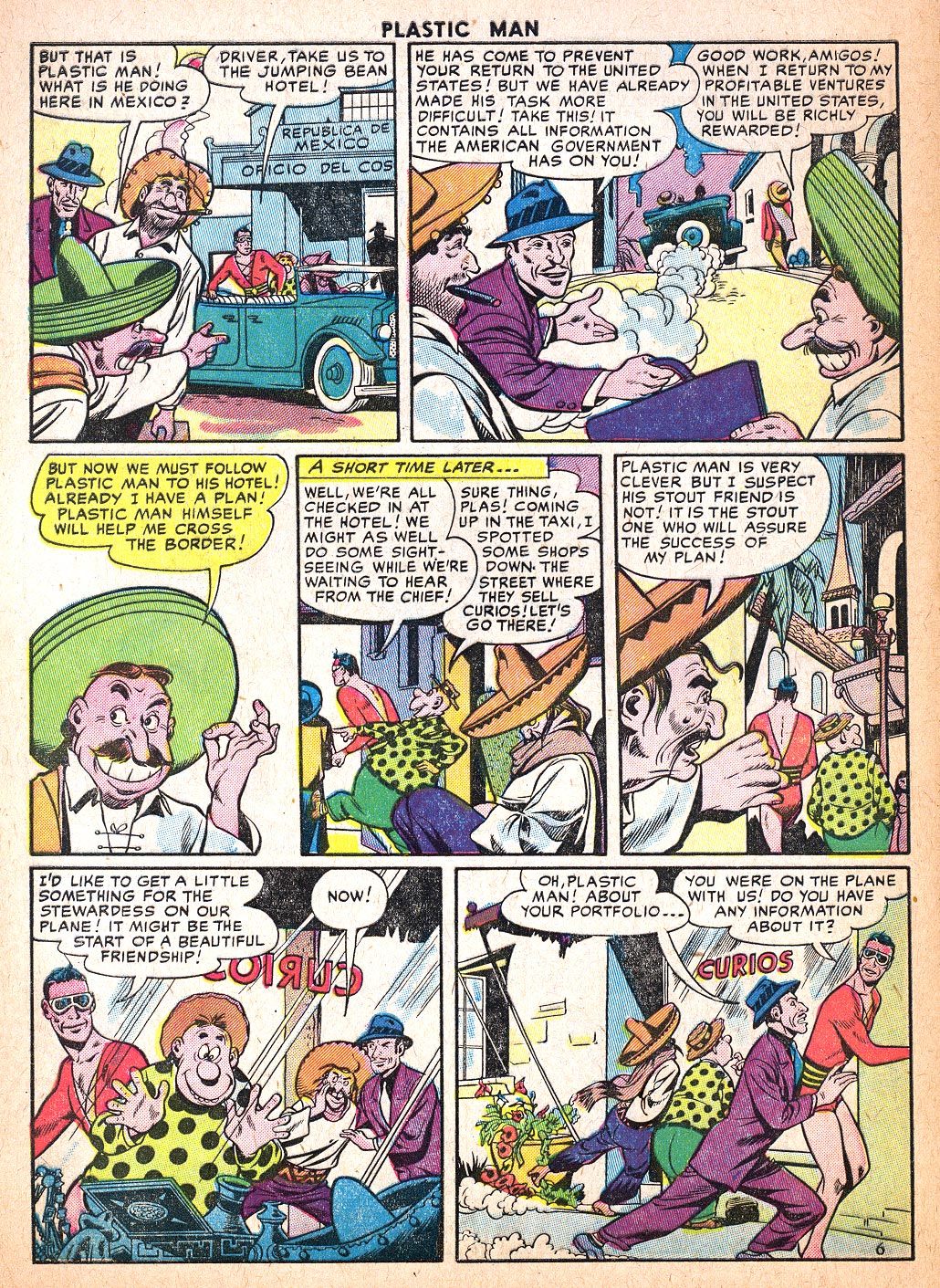 Read online Plastic Man (1943) comic -  Issue #53 - 8