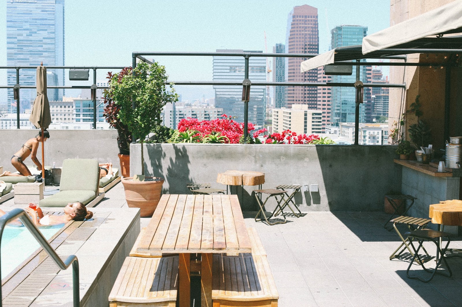 Rooftop Los Angeles DTN Rooftop Los Angeles DTN