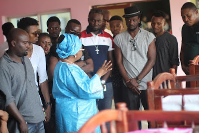 4 Paul Okoye Christens baby at Hearts of Gold Hospice (photos)