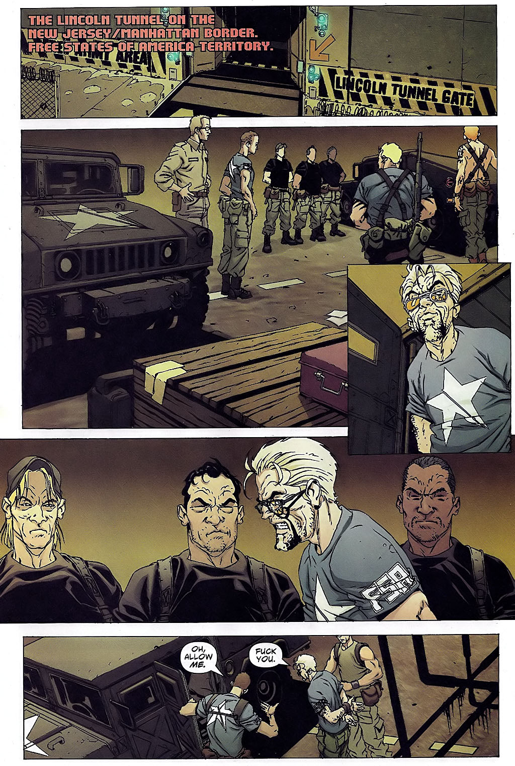 Read online DMZ (2006) comic -  Issue #8 - 2