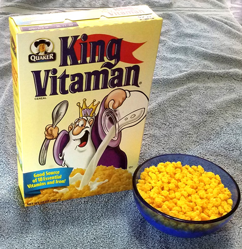 Richard Reviews Everything : Quaker King Vitaman Cereal