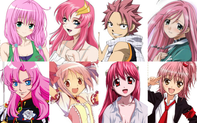 7 nhân vật anime nữ tóc hồng có lượng fan cực khủng