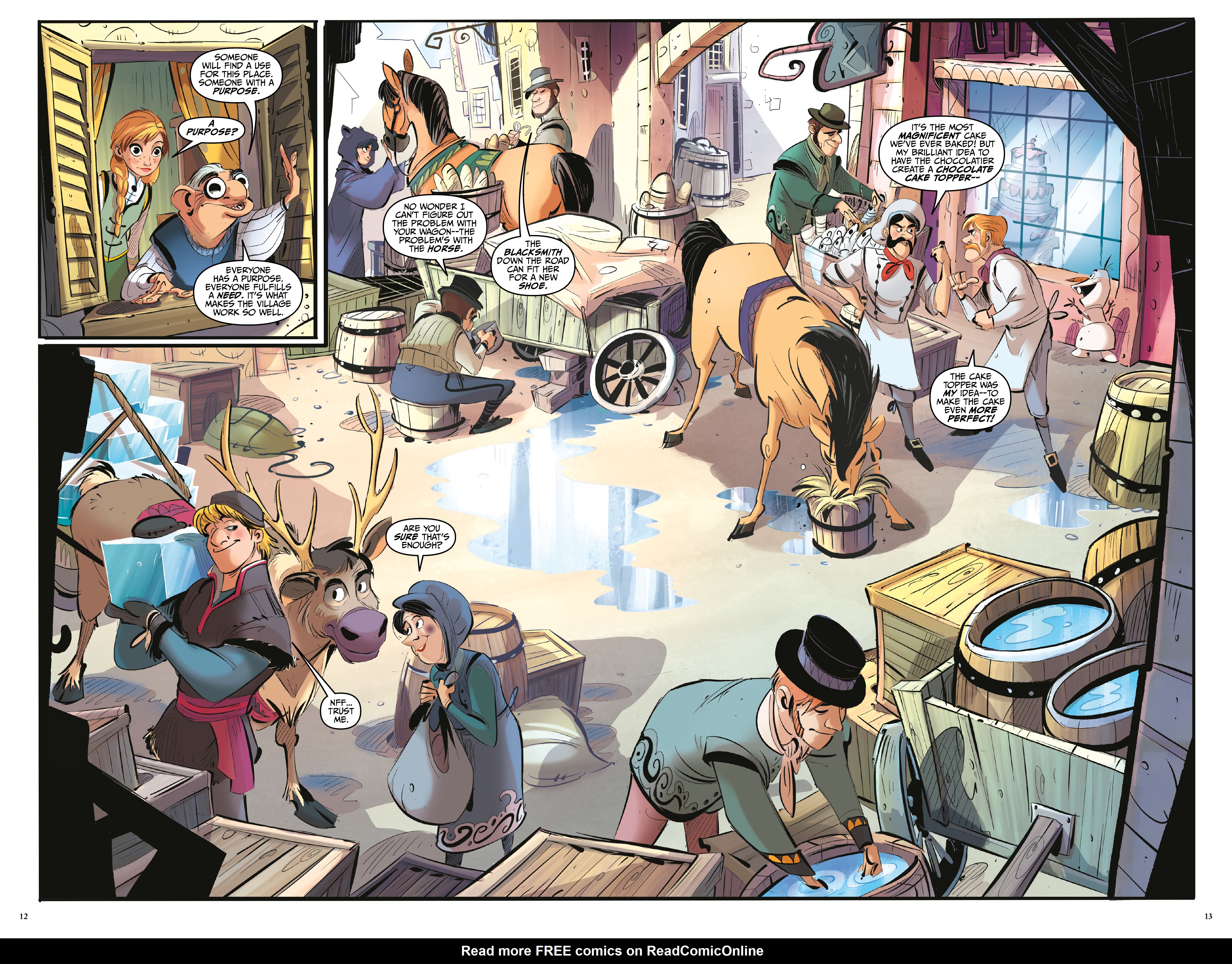 Read online Disney Frozen Library Edition comic -  Issue # TPB (Part 1) - 15