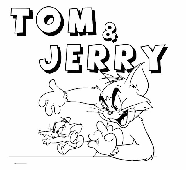 Tom & Jerry Cartoone Colour Drawing HD Wallpaper