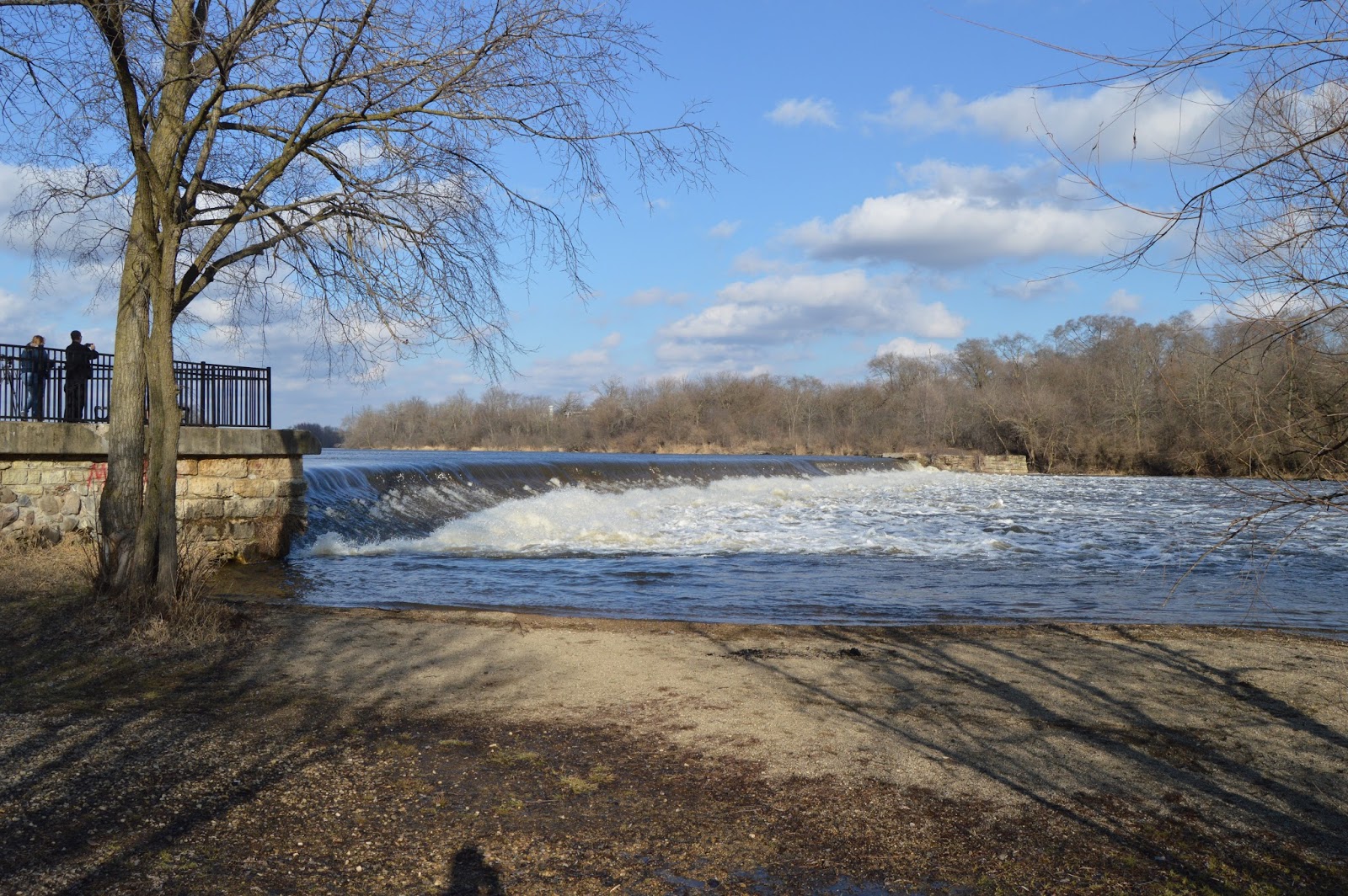 Industrial History Carpentersville Dam on Fox River