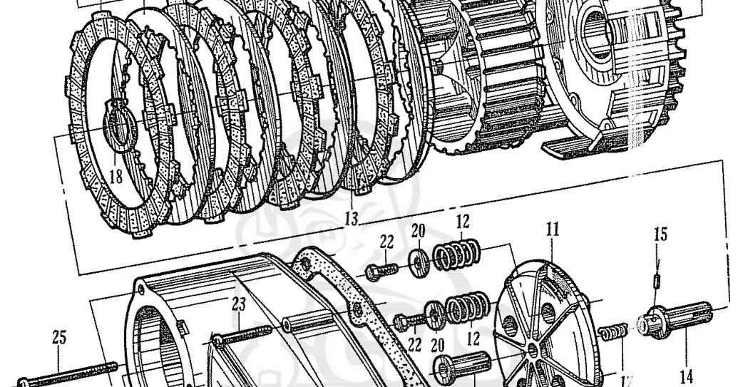 More from MrHonda : Coming through in the clutch… Honda 250-305 clutch