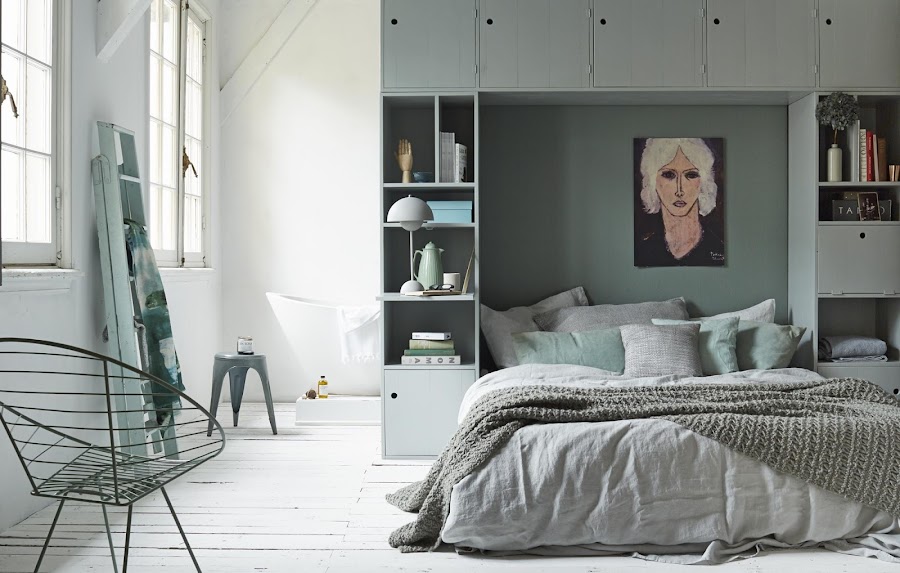 Armario puente para dormitorios pequeños