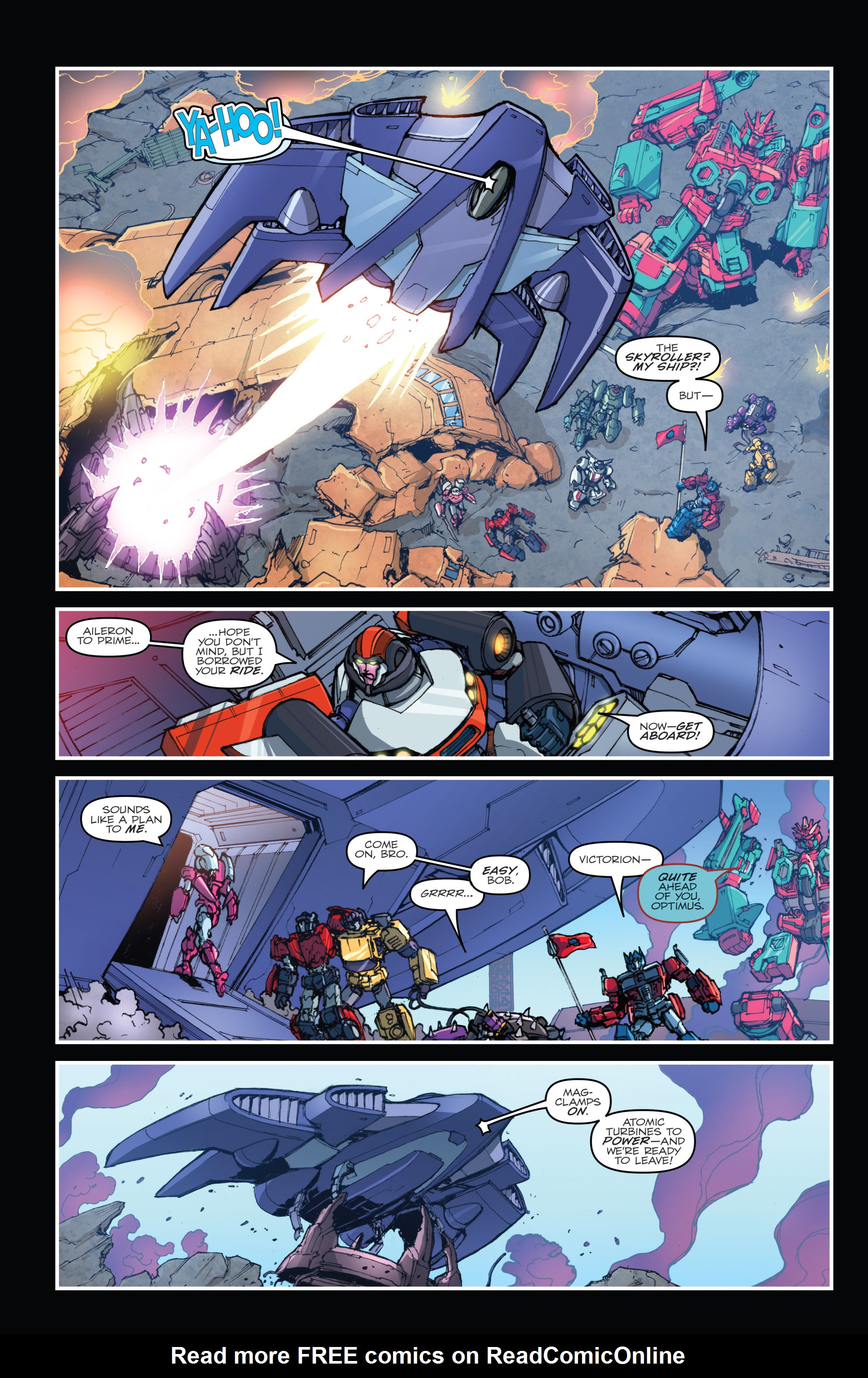 Read online The Transformers (2014) comic -  Issue #50 - 22