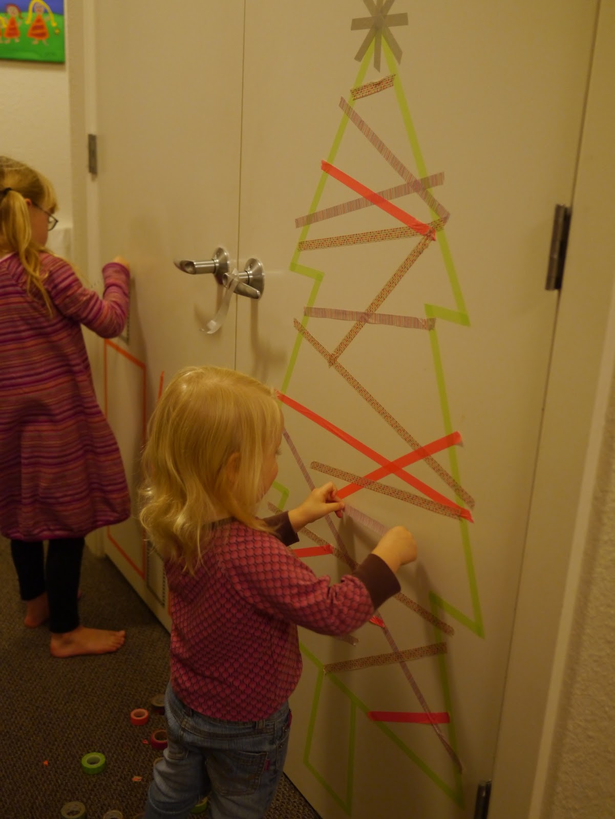 Little Hiccups Washi Tape Christmas Decorations