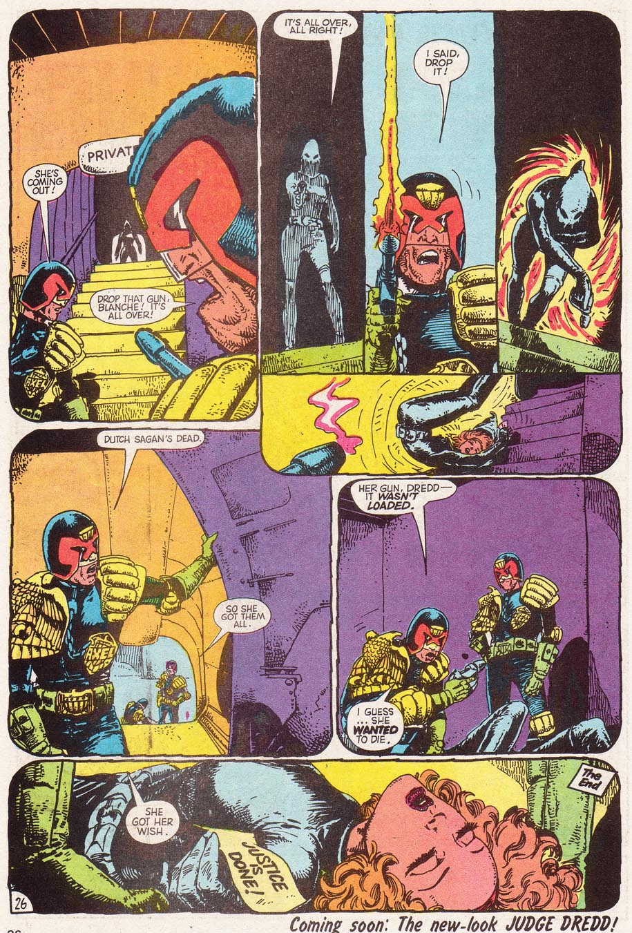 Read online Judge Dredd (1983) comic -  Issue #34 - 25