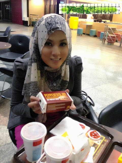 Shila Amzah Dikritik Peminat Kerana Burger Mc D