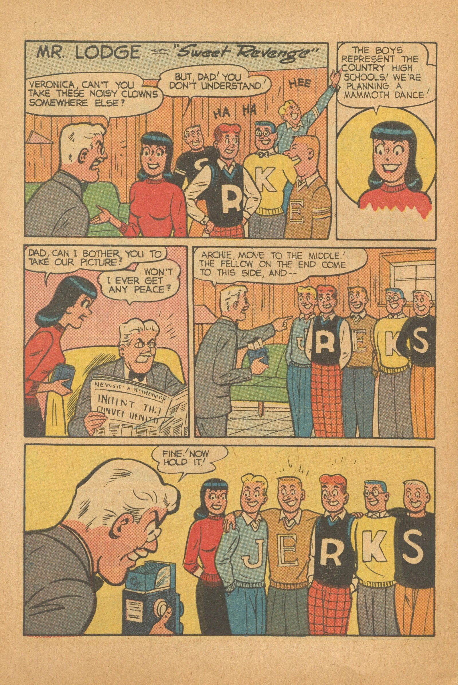 Read online Archie's Joke Book Magazine comic -  Issue #51 - 32