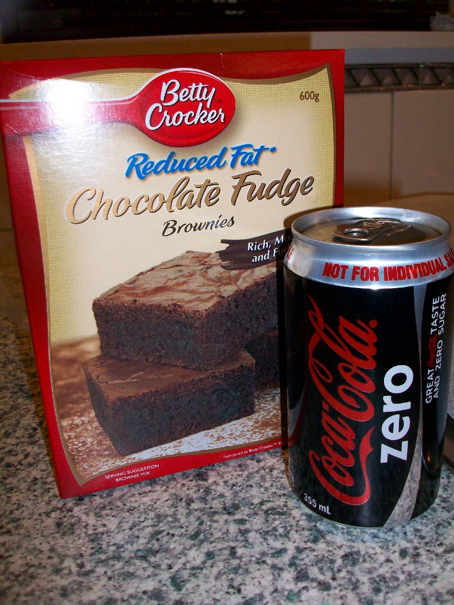 365 DAYS OF PINTEREST CREATIONS day 185 diet coke fudge brownies!