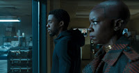 Chadwick Boseman and Danai Gurira in Black Panther