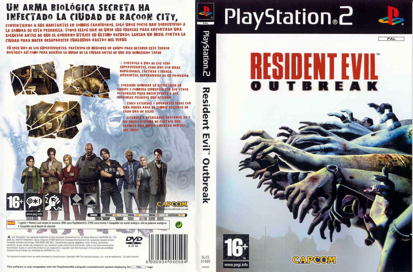 4all roms Resident Evil Outbreak PT BR PS2 4all roms Resident Evil Outbreak PT BR PS2