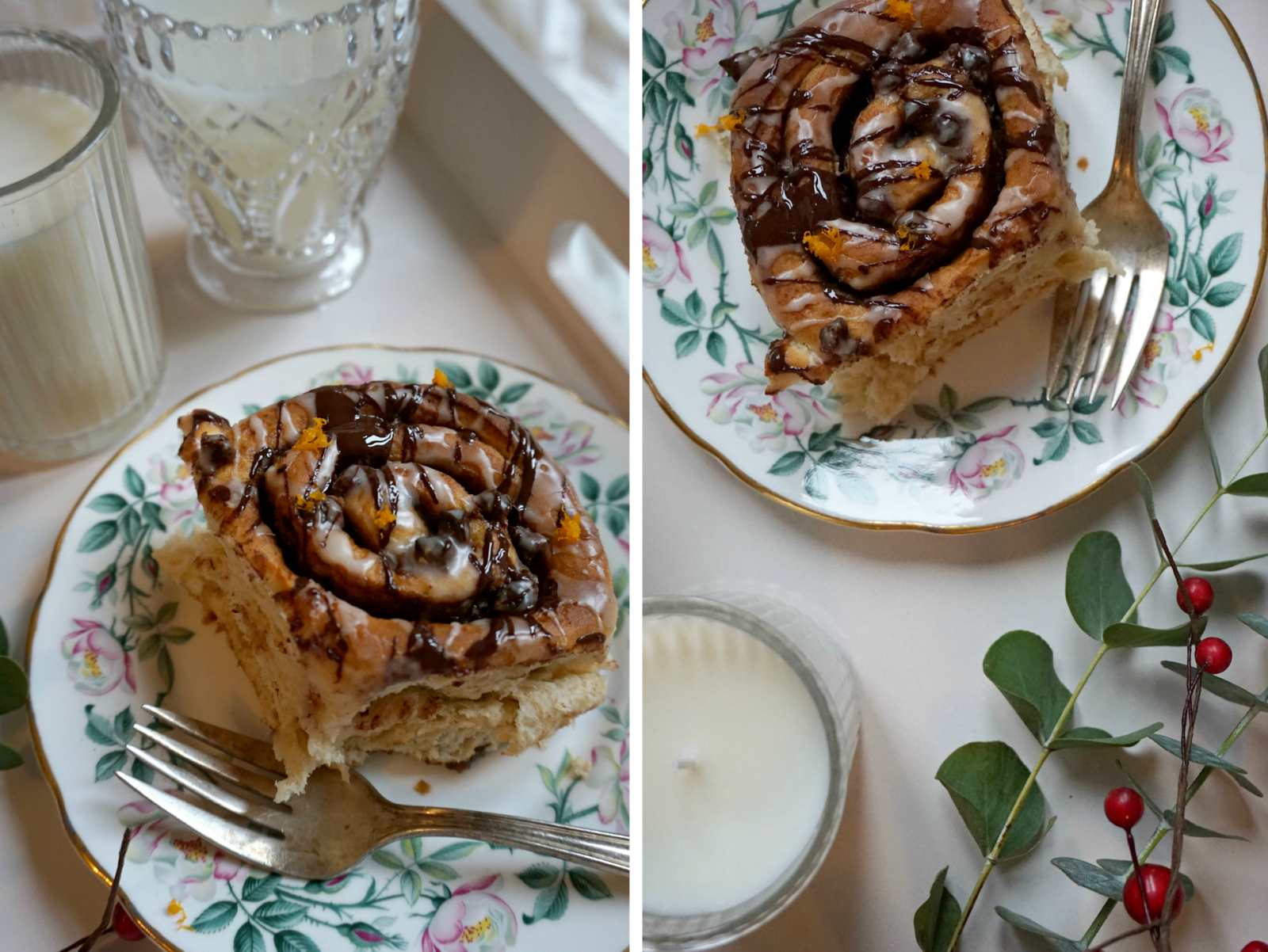 Chocolate Orange Cinnamon Rolls Lizzie, Lately