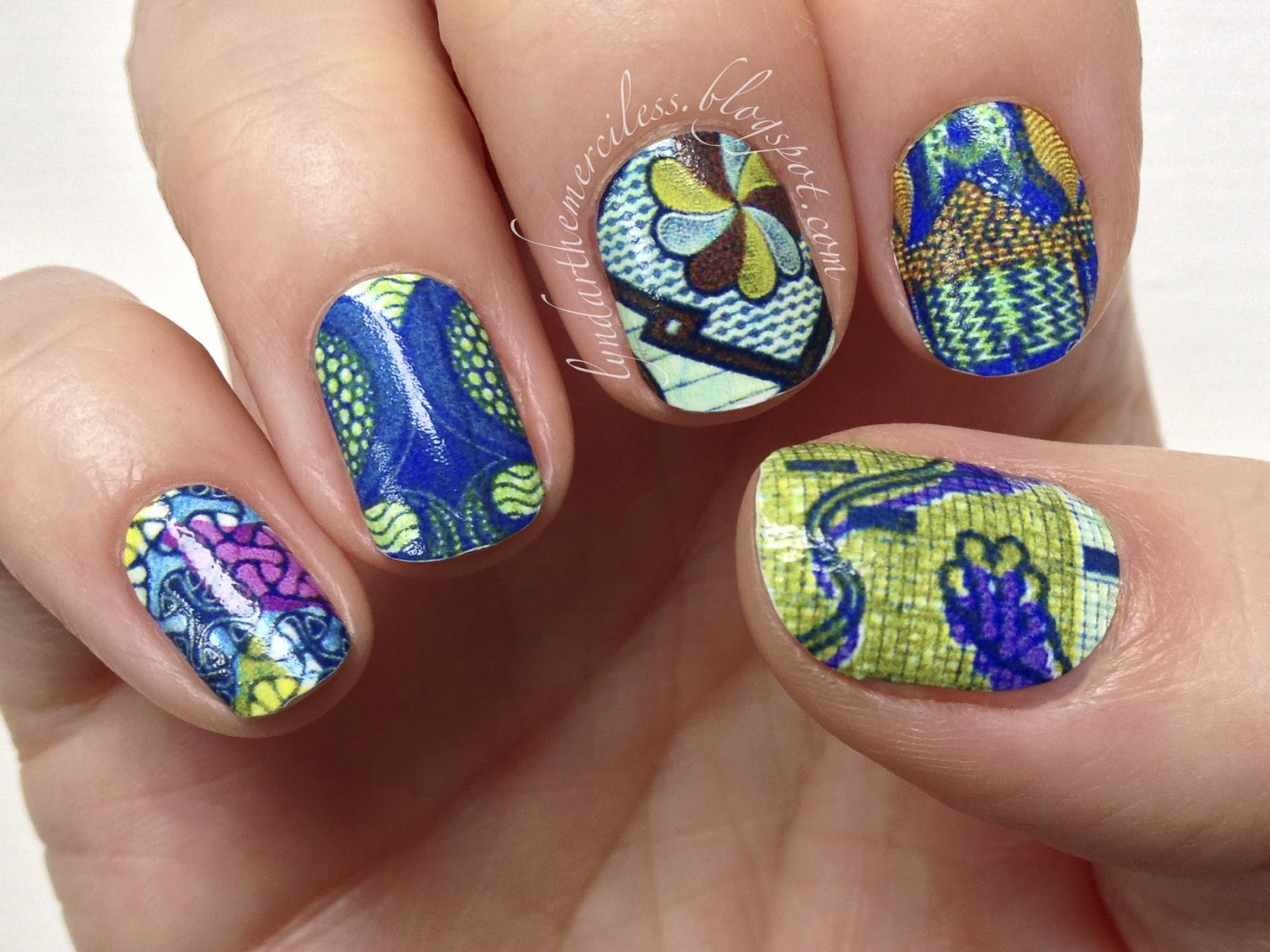 5. Nail wraps for nail art - wide 10