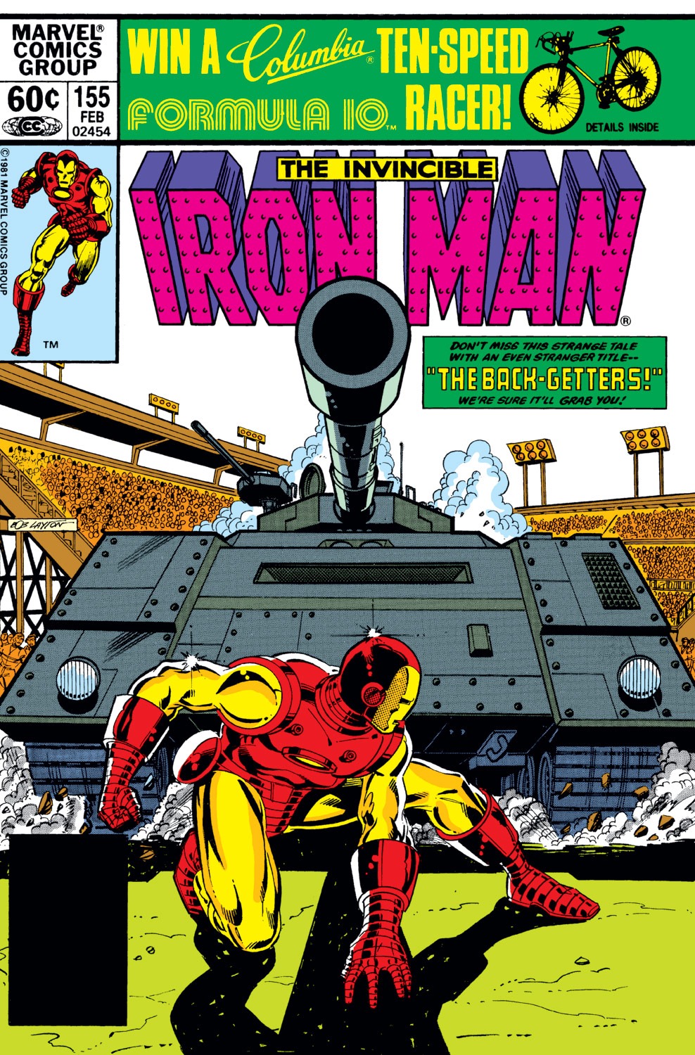 Read online Iron Man (1968) comic -  Issue #155 - 1