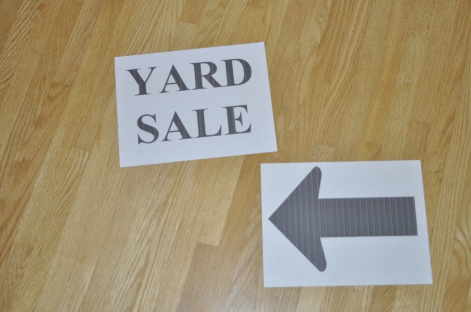 A Place for Every Keeper Yard Sale How To's 610