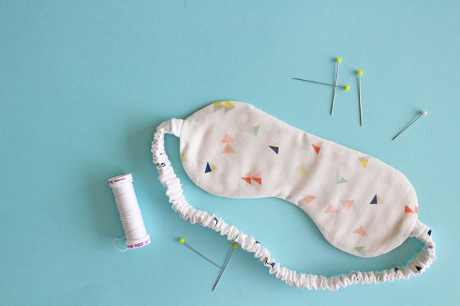 How to Make an Eye Mask - free pattern from Tilly and the Buttons