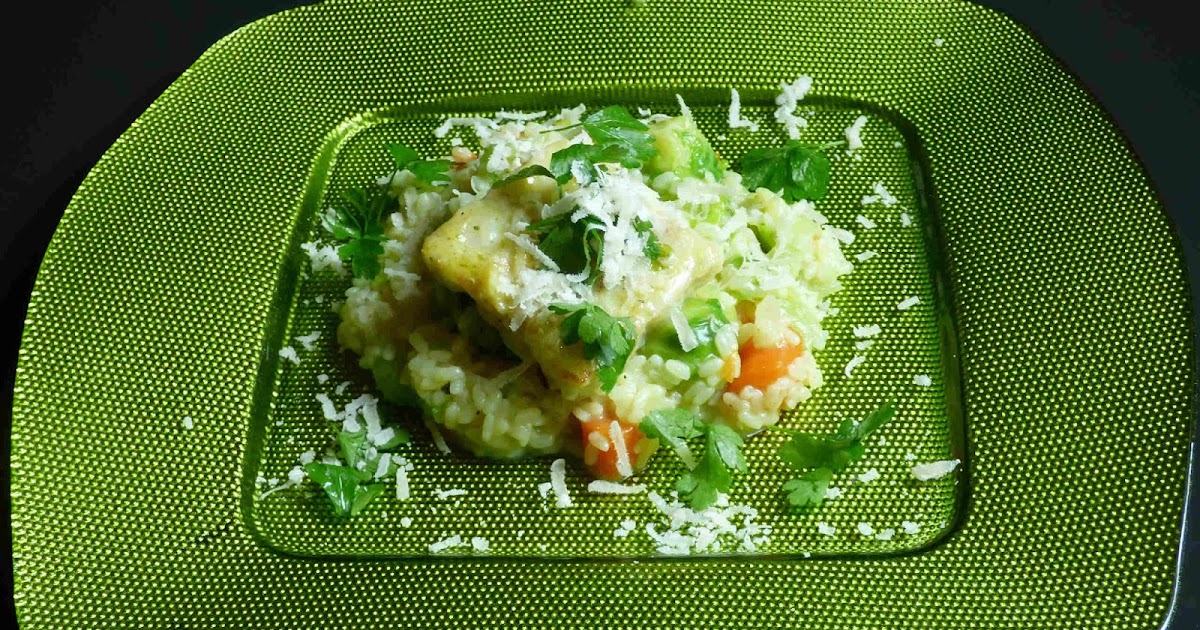 gemüserisotto mit dorsch