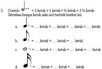 Traya Musica: BAB III NILAI NOT