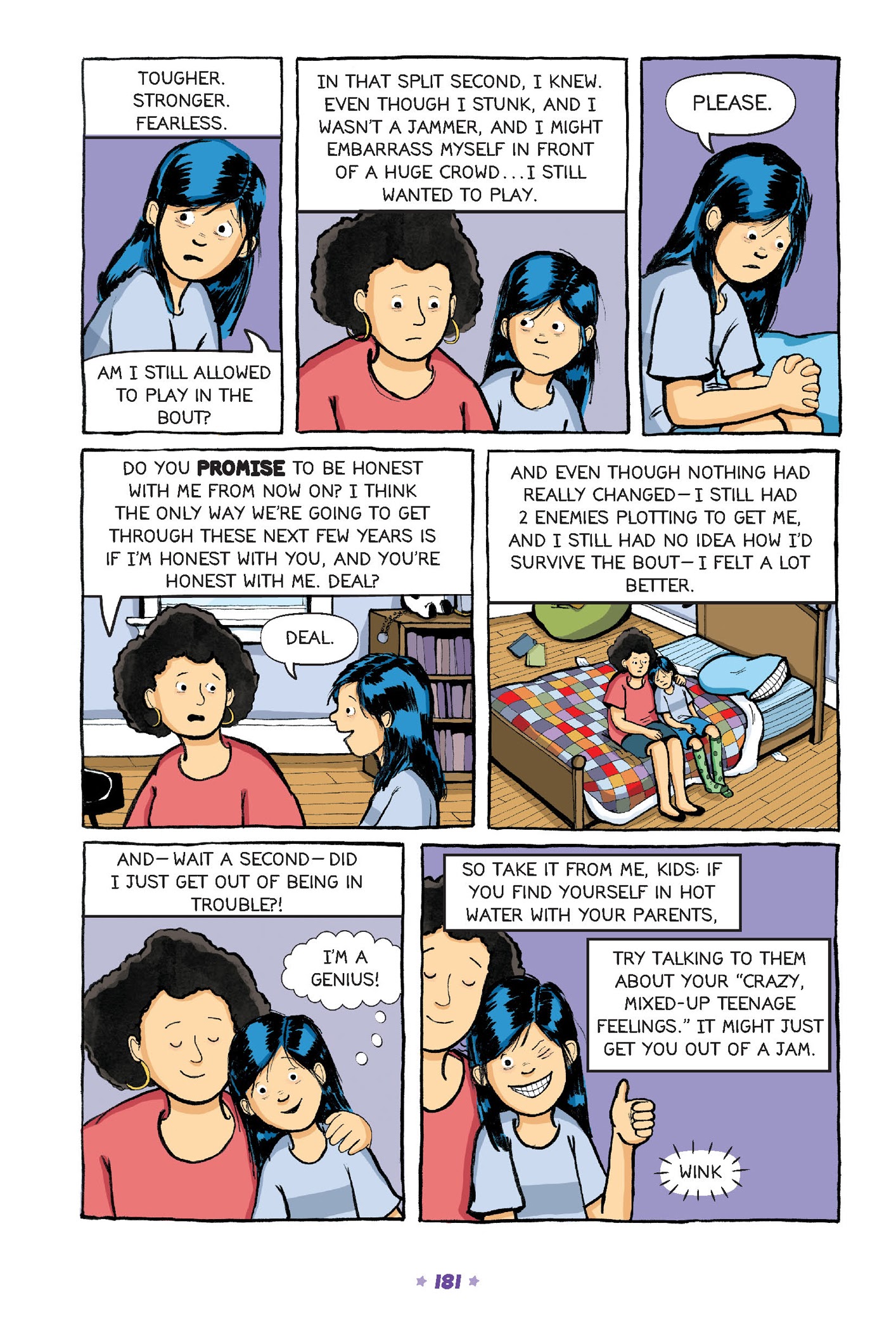 Read online Roller Girl comic -  Issue # TPB (Part 2) - 78