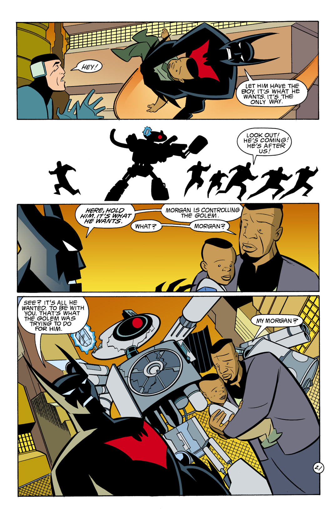 Read online Batman Beyond [II] comic -  Issue #10 - 22