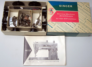 MI Vintage Sewing Machines: Singer 403A (1958)