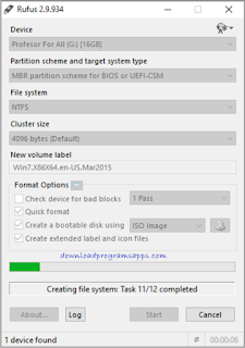 برنامج  Rufus