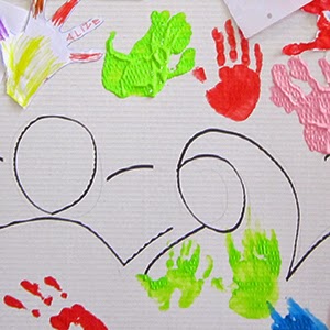 Mains Peinture mains