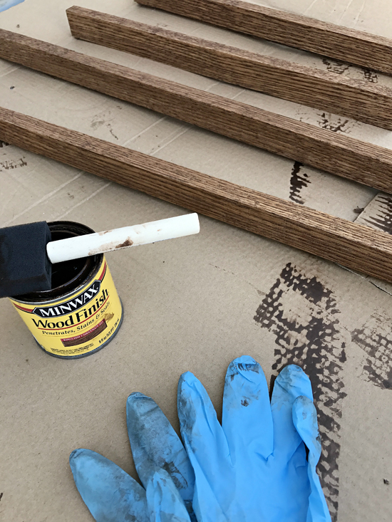 IHeart Organizing: DIY Wood Framed Mirror