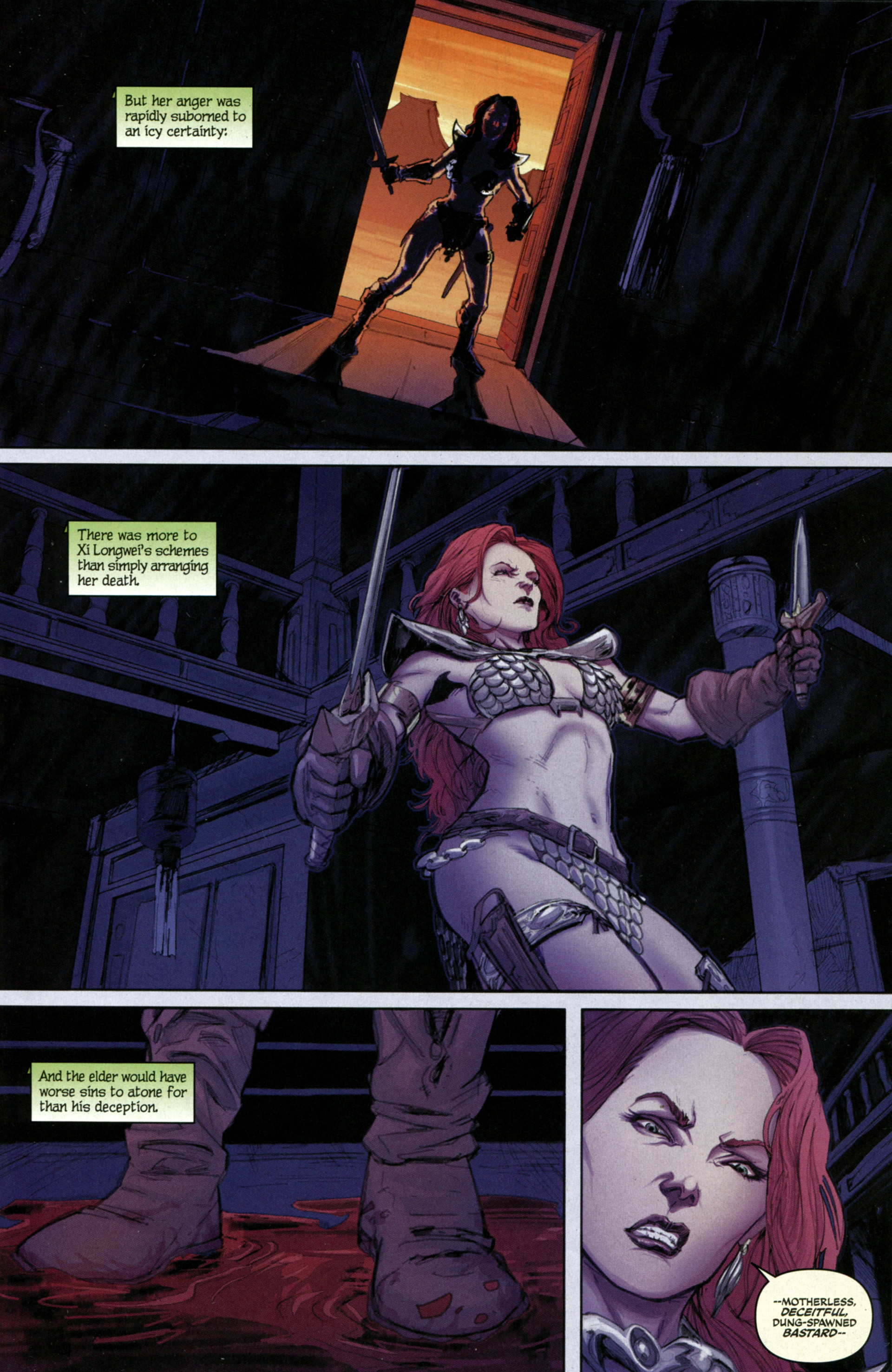 Read online Red Sonja (2005) comic -  Issue #69 - 16