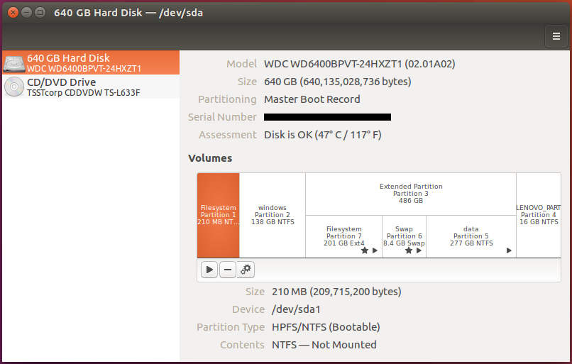 ubuntu test disk ubuntu test disk