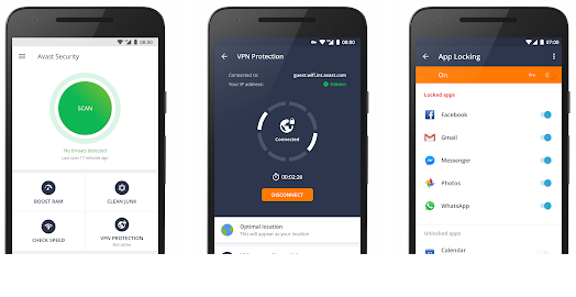 Aplikasi Antivirus Android Terbaik -  Avast